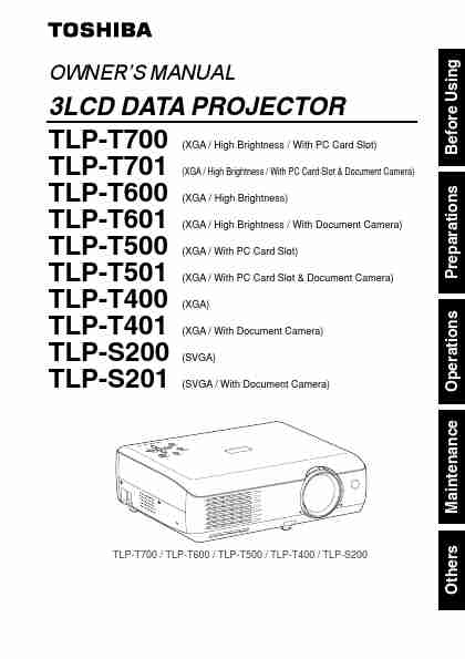 Toshiba Projector TLP-T700-page_pdf